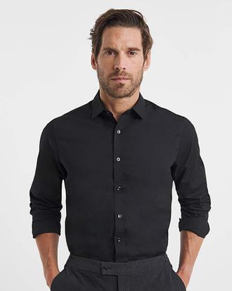 Jacamo Long Sleeve Formal Shirt Regular