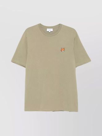 Maison Kitsun&eacute; cotton short-sleeve crew-neck t-shirt