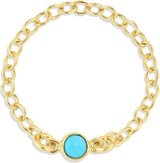 Set & Stones Renata Chain Ring in Gold at Nordstrom, Size 6