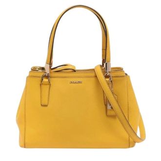 Coach Borsa a mano in pelle Pre-owned - - Pre-owned - Donna - Giallo - ONE SIZE