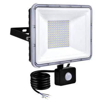 OEM Projecteur Led Exterieur - 100 W - 8000 Lm - Detecteur De Mouvement Pir - Ip67 - 6000 K - Jardin Terrasse Garage Cour - 1 Piece
