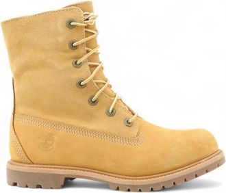 Timberland Authentics FTW Veterboot - Dames - Veterlaarzen - Bruin - 37 EU - Leer - Schoenen