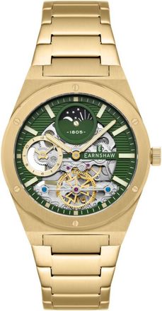 Earnshaw Drake Green Dial Mens Watch ES-8291-66