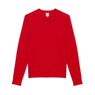 Ines De La Fressange Angelica jumper - Dames - Ronde hals truien - Rood - S - Wol - Truien & Vesten