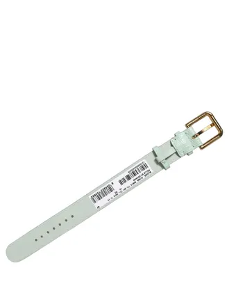 Dolce & Gabbana Textured Calf Leather Belt - Green