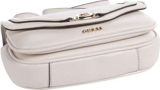 Guess Womens Crossbody Bag Off White Polyurethane - Crossbody-Bags
