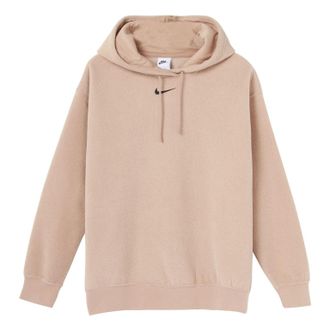 Nike (WMNS) AS W Nike Sportswear ESSNTL PLSH Hoodie HEMP DD5119-200