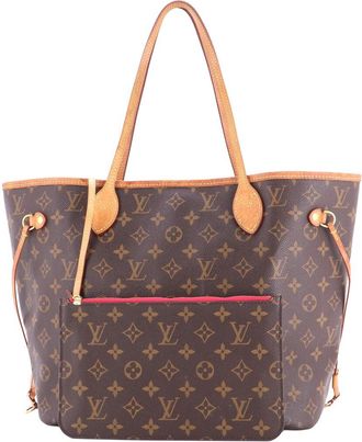 Louis Vuitton Neverfull Nm Monogram Mm (Authentic Pre-Loved)