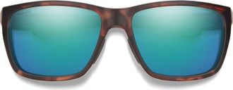 Smith Longfin 57mm ChromaPop Polarized Square Sunglasses in Tortoise /Chromapop Opal at Nordstrom