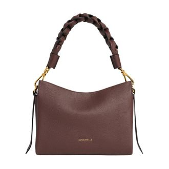 Coccinelle Boheme Kleine Schoudertas - Dames - Schoudertassen - Paars - ONE Size - Katoen - Tassen