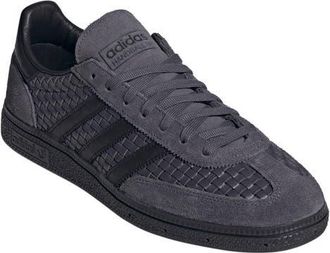 adidas Gender Inclusive Handball Spezial Sneaker in Onix/Core Black/Gold Met at Nordstrom, Size 12.5 Womens