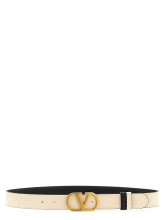Valentino Garavani Womens Multicolor Calfskin Regular Belt
