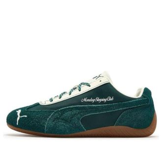 Puma x Monday Sleeping Club Speedcat Green Terrain Warm White 408845-01