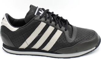 adidas Vintage Galaxy 3 LEA Sneakers - Heren - Skateschoenen - Zwart - 39 1/3 EU - Leer - Fitness