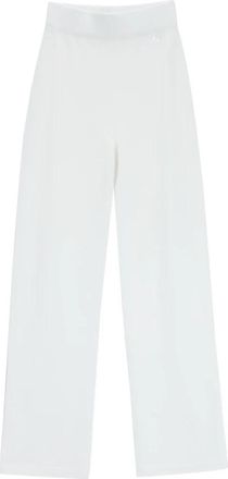 Genny Pantalone Cashmere - Dames - Wijde Broeken - Wit - S - Kasjmier - Broeken