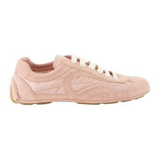 Prada Sneakers, female, Pink, Size: 8 1/2 US Montecarlo Sneakers