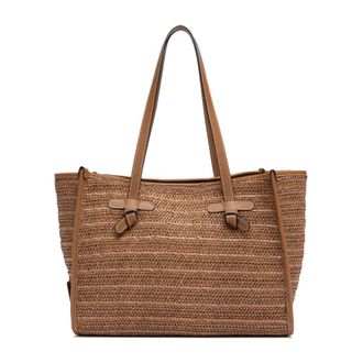 Gianni Chiarini Tote Bags, female, Brown, Size: ONE SIZE Marcella Shopping Bag