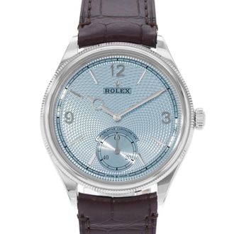 Rolex Pre-owned Rolex 1908 Automatic Blue Dial Mens Watch 52506