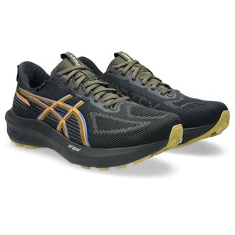 Asics Laufschuh ASICS GT-1000 14 GORE-TEX, Herren, Gr. 42,5, schwarz (schwarz, schwarz cobalt), Textil, Schuhe Laufschuh, f&uuml;r mehr Stabilit&auml;t, wasserdicht