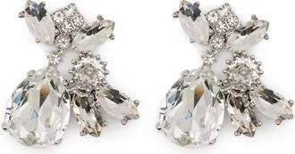 Self Portrait Crystal-embellished Cluster Earrings