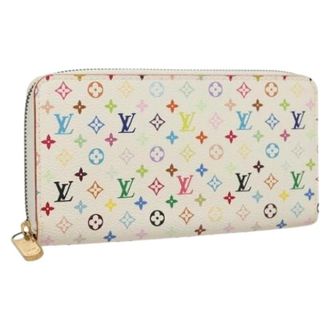Louis Vuitton Pre-owned Wallets, female, Multicolor, Size: ONE SIZE Pre-owned Canvas Wallet