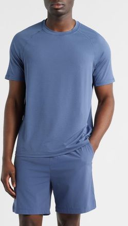 Zella Endurance Performance T-Shirt in Blue Vintage at Nordstrom, Size Xx-Large
