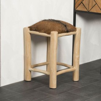 Wanda Collection Wanda Collection - Taburete Cuadrado Lodge