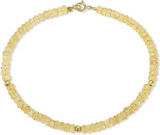 Jewelmak 14K Citrine Bracelet