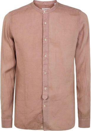 Tintoria Mattei Guru Neck Linen Shirt