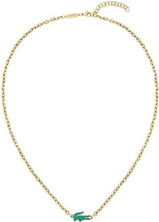 Lacoste Mens Arthor Necklace in Gold at Nordstrom