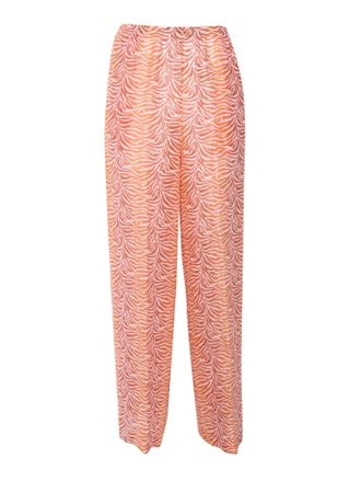 Forte_Forte Forte_Forte Trousers With Heartbeat Print