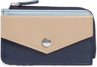 Mundi Penny Chain Wallet in Mocha/Blue Silver/Navy at Nordstrom Rack