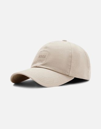 HUGO BOSS Mens Boss Derrel-PL Cap - Cream