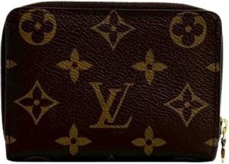 Louis Vuitton Pre-owned Wallets, female, Brown, Size: ONE SIZE Pre-owned Leather Wallet