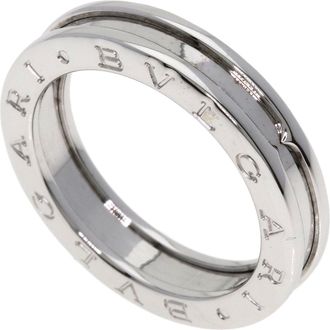 Bulgari B.Zero1 White Gold (18K) Band Ring (Pre-Owned)