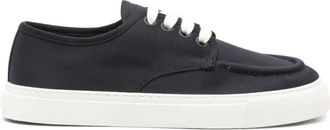 Prada Canvas Sneakers met Veters - Heren - Sneakers - Blauw - 44 EU - Schoenen