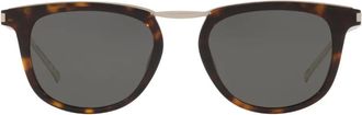 Saint Laurent Eyewear 753 sunglasses - unisex - Acetate/Metal - 50 - Brown