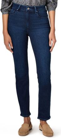Paige Gemma High Waist Cigarette Jeans in Moonlit Marine at Nordstrom, Size 25