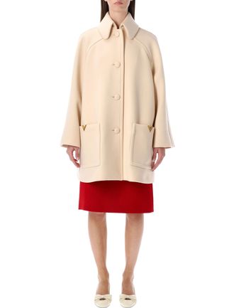 Valentino Garavani Coats Beige