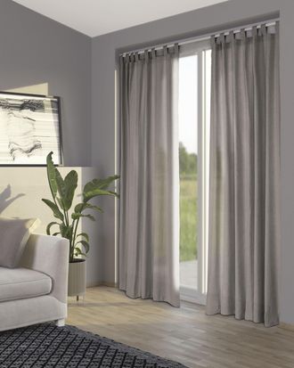 Primera Vorhang »Stone-Washed« Schlaufen 1 Stk. tlg. einzigartige Waschung mit praktischen Stoffschlaufen zum Aufhängen