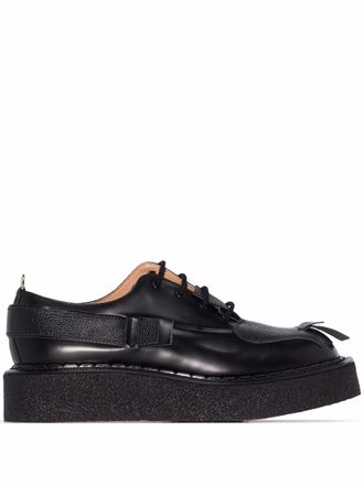 Comme Des Garçons Scarpe Ghillies John Moore x George Cox - Nero
