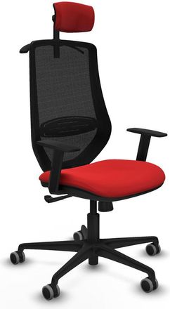 Piqueras y Crespo Sedia Ufficio Con Poggiatesta Mardos Piqueras Y Crespo D036g2h Rosso