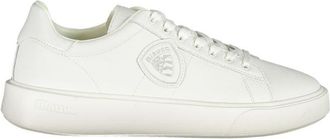 Blauer Polyurethane Men Mens Sneaker