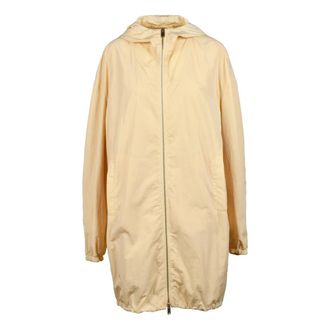 Fabiana Filippi jas - Dames - Parka Jassen - Beige - L - Jassen