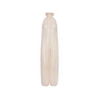 Rotate Rotate Birger Christensen, Dames, Jumpsuits & Playsuits, Beige, Maat: XS