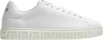 Versace Greca Nylon Low-Top Sneakers, Brand Size 43 ( US Size 10 )