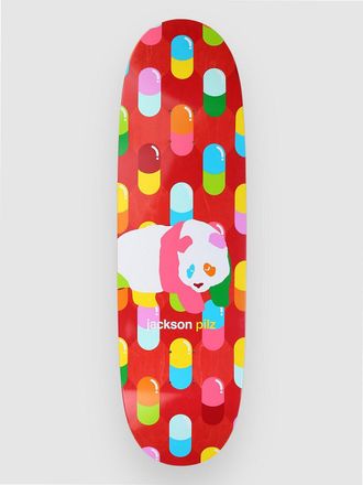 Enjoi Pilz Peekaboo Pro Panda Super R7 9.125 Skateboard Deck rood