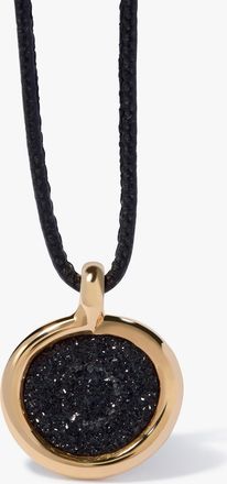 Annoushka Sweetie Drusy Pendant & Soft Leather Necklace