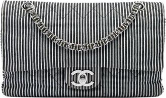 Chanel Pre-owned Double Flap Schoudertas - Dames - Vintage Schoudertas - Zwart - ONE Size - Vintage