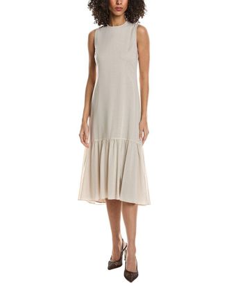 Theory Tie Neck Dress